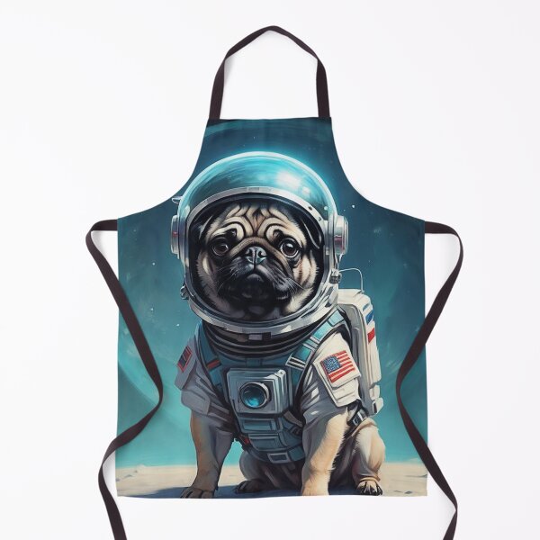 Item preview, Cosmic Pug Voyager - Space Explorer Art designed and sold by Vin Zzep.