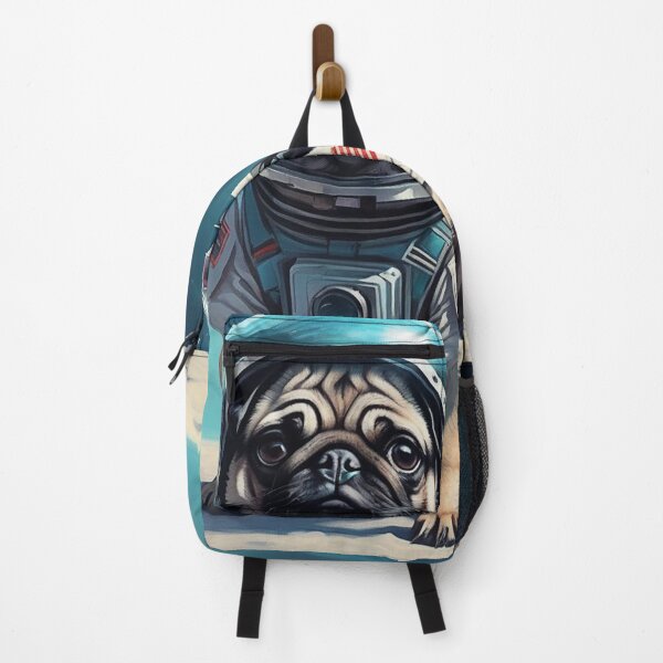 Item preview, Cosmic Pug Voyager - Space Explorer Art designed and sold by Vin Zzep.