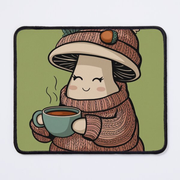 Item preview, Mushroom, Autumn Vibes, Warmth In A Cup designed and sold by ZoneTeebyMe.