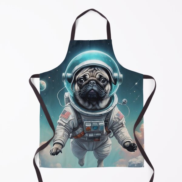 Item preview, Cosmic Pug Voyager - Space Explorer Art designed and sold by Vin Zzep.