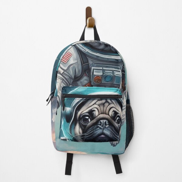 Item preview, Cosmic Pug Voyager - Space Explorer Art designed and sold by Vin Zzep.