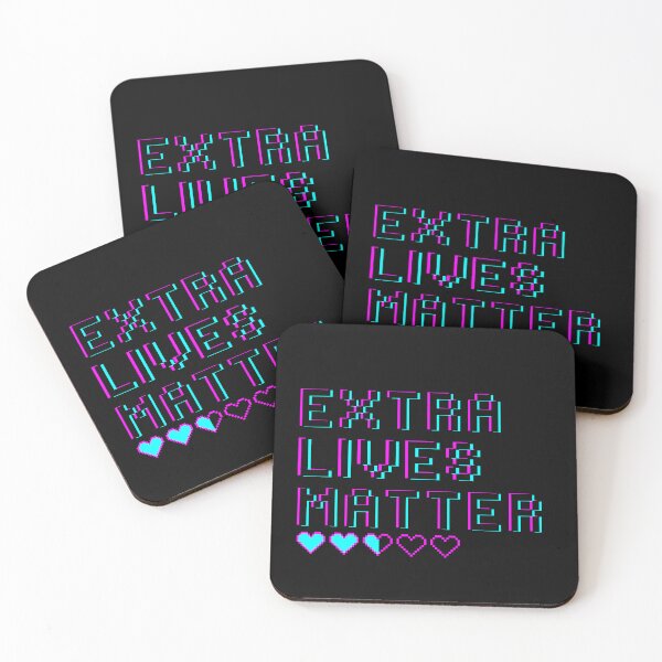 Item preview, Extra Lives Matter designed and sold by CodeCumquat.