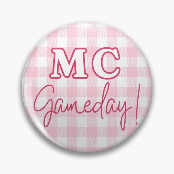 Item preview, Mississippi College Pink Gingham Gameday Design designed and sold by Emily Rowell.