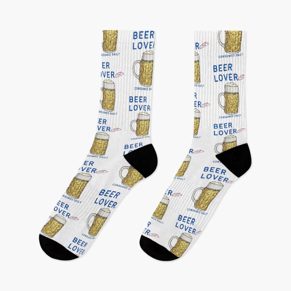 Item preview, beer lover club hand drawn illustration alcohol drink designed and sold by sundaysthings.