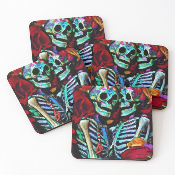 Item preview, Bride and Groom Skeleton, Dia Dee Los Muertos designed and sold by abeautifulife.