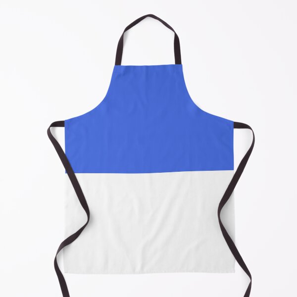 Item preview, Horizontal Halves - White and Royal Blue designed and sold by JustPatterns2.