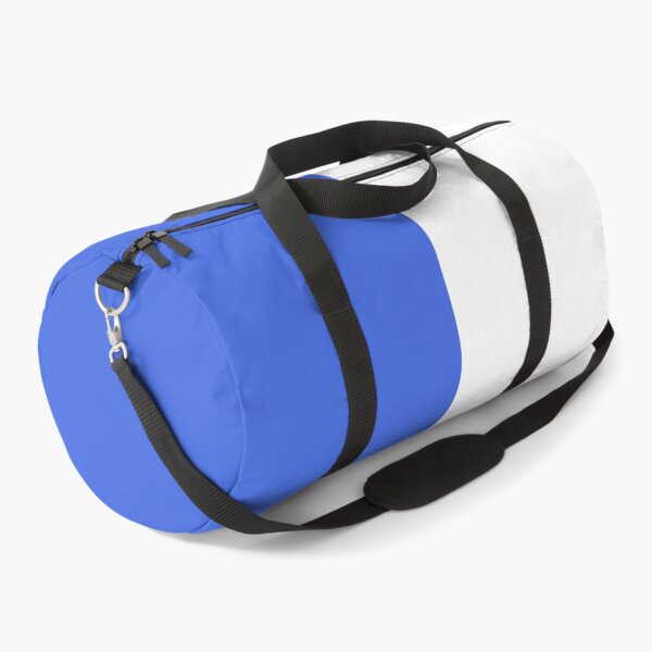Item preview, Vertical Halves - White and Royal Blue designed and sold by JustPatterns2.