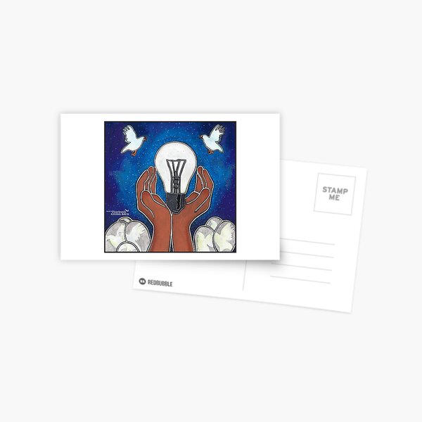 BeThe Bright Light Postcard