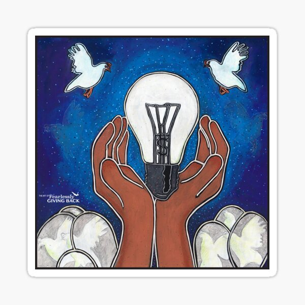 BeThe Bright Light Sticker