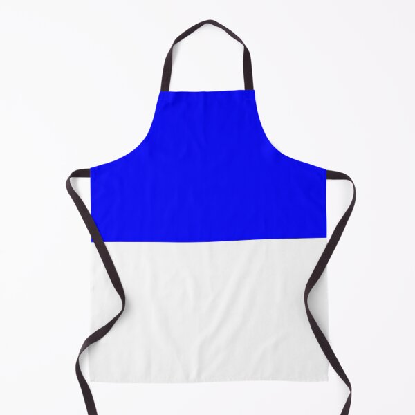 Item preview, Horizontal Halves - White and Blue designed and sold by JustPatterns2.