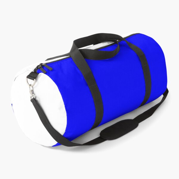 Item preview, Horizontal Halves - White and Blue designed and sold by JustPatterns2.