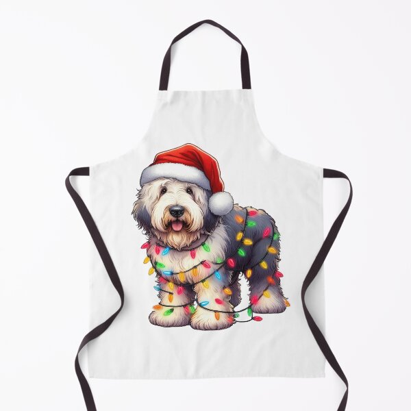 Item preview, Old English Sheepdog Christmas designed and sold by doodIllustrate.
