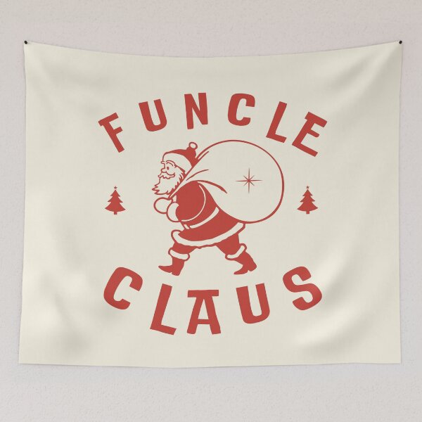 Item preview, Funcle Claus – Funny Christmas Design for the Cool Uncle designed and sold by DesignDazzles.