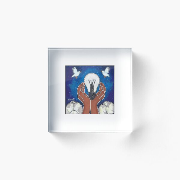 BeThe Bright Light Acrylic Block
