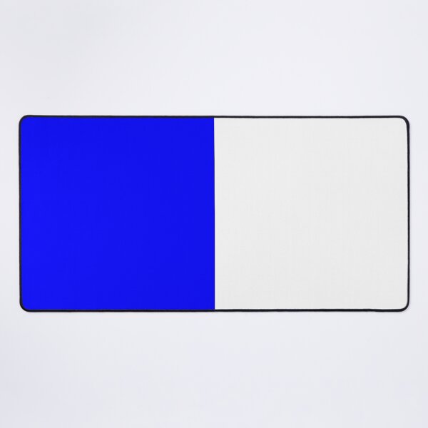 Item preview, Vertical Halves - White and Blue designed and sold by JustPatterns2.