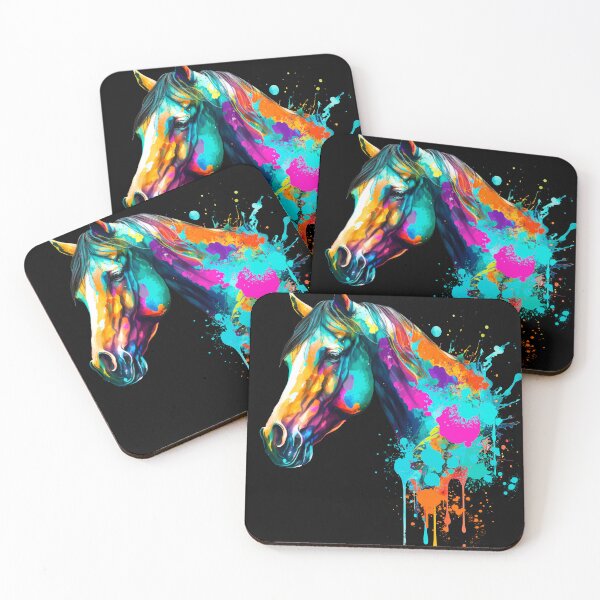 Item preview, Watercolor Horse Head | Beautiful Hand-Painted Horse designed and sold by TurtleDojo.