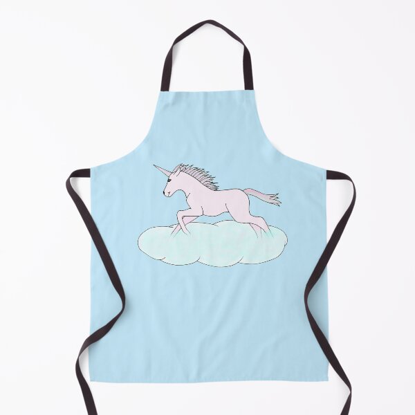 Item preview, Pink Unicorn Galloping Through the Sky Die Cut designed and sold by JoyousArt4u.