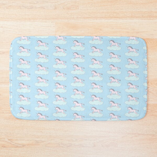 Item preview, Pink Unicorn Galloping Through the Sky Die Cut designed and sold by JoyousArt4u.