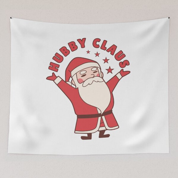 Item preview, Hubby Claus – Funny Christmas Design for Husbands designed and sold by DesignDazzles.