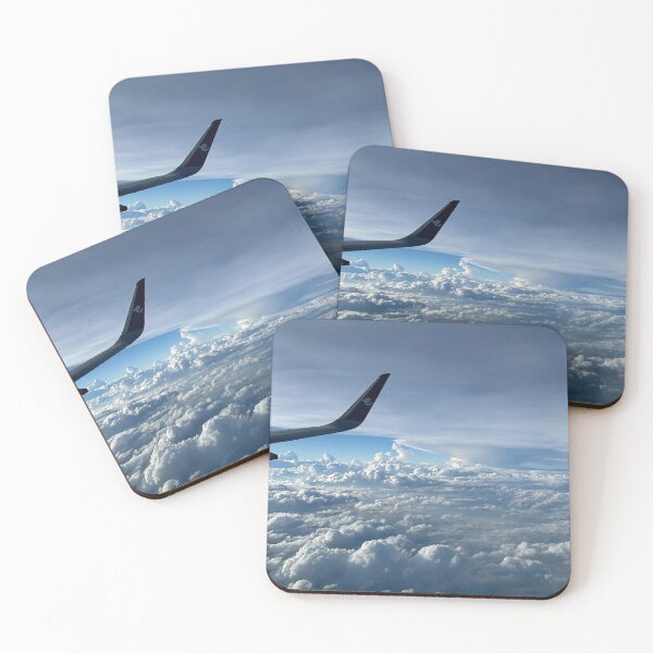 Item preview, Clouds from above the wings designed and sold by Dechimo Artwork.