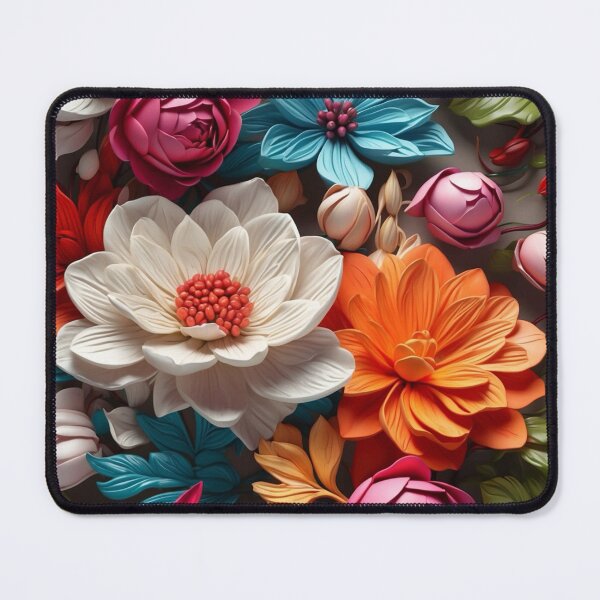 Item preview, Beautiful colorful flowers pattern. designed and sold by Mysterywall.