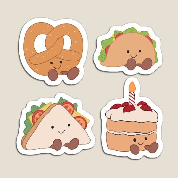 Item preview, Food Plushie Pack designed and sold by saltyswiftie.