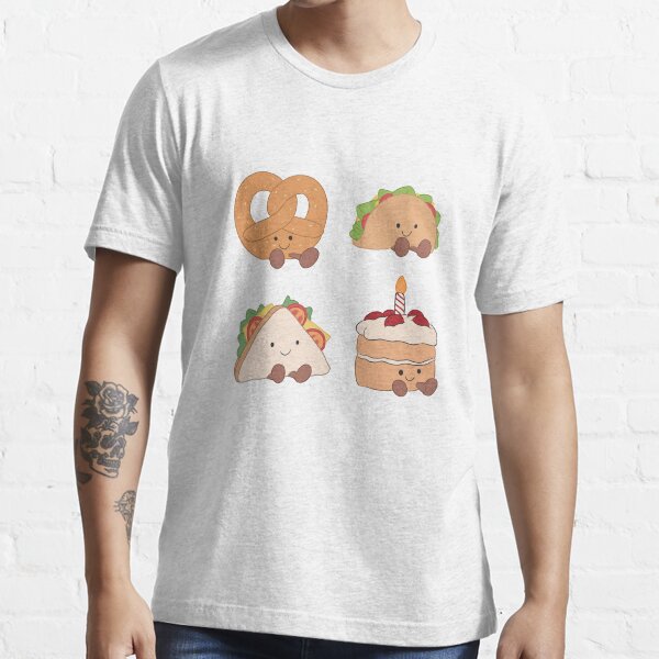 Vista previa del artículo con la obra «Paquete de peluches de comida», diseñado y vendido por saltyswiftie.