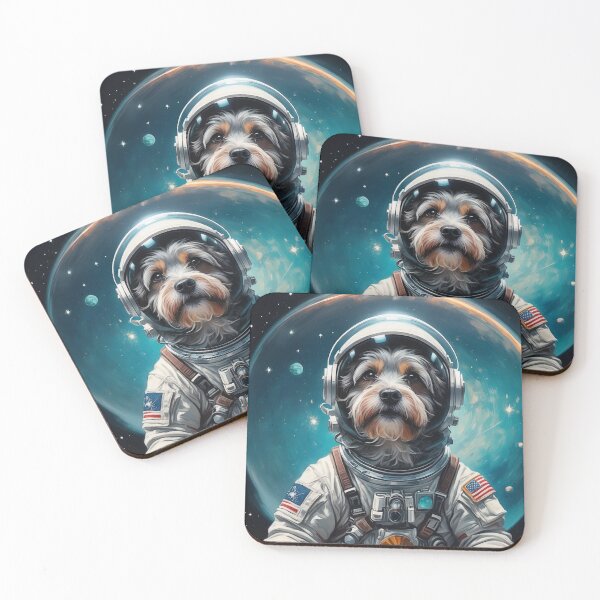 Item preview, Astro Astronaut Dog - Galactic Explorer Pup designed and sold by Vin  Zzep.