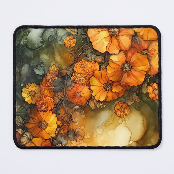 Item preview, Marigolds designed and sold by SK Art + Design.