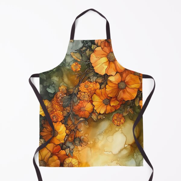 Item preview, Marigolds designed and sold by SK Art + Design.