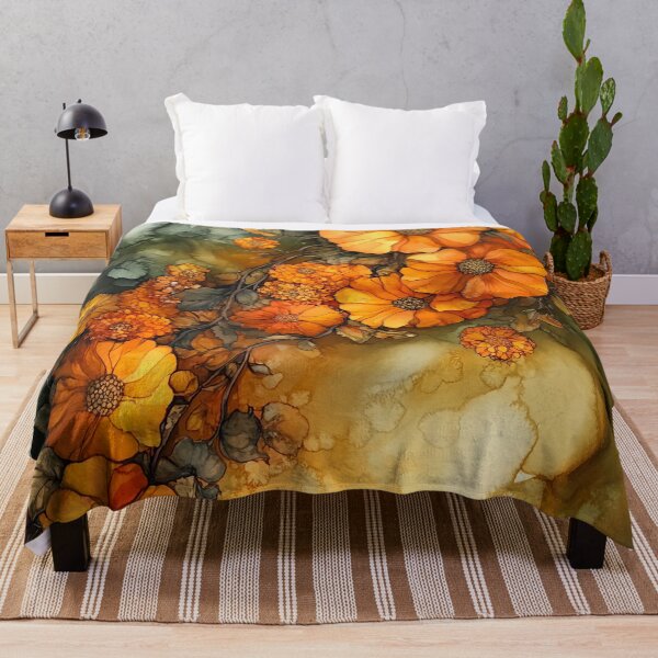 Item preview, Marigolds  designed and sold by SK Art + Design.