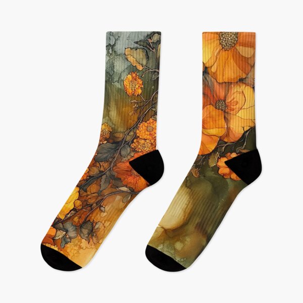 Item preview, Marigolds  designed and sold by SK Art + Design.