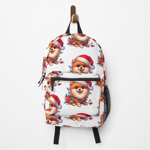 Item preview, Pomeranian Dog Christmas designed and sold by doodIllustrate.