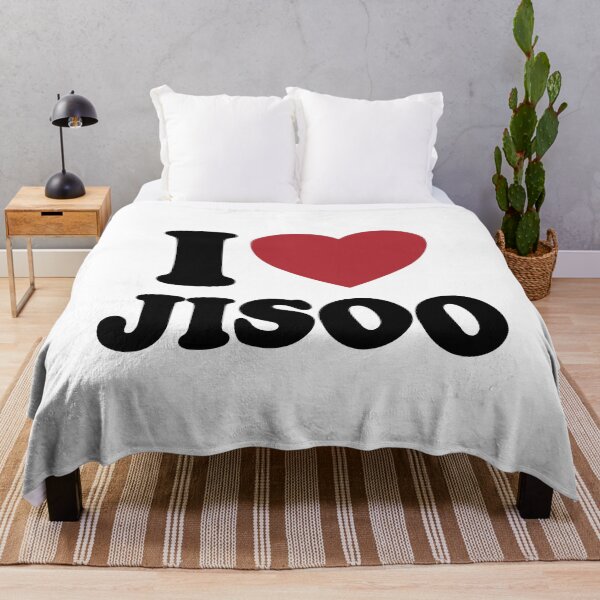 Item preview, I LOVE JISOO. BLACK DESIGN designed and sold by Rejiboustarts.