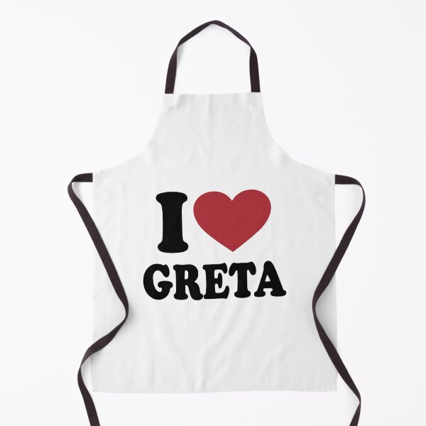 Item preview, I LOVE GRETA. BLACK DESIGN designed and sold by Rejiboustarts.