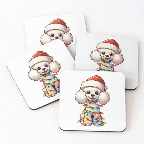 Item preview, Poodle Dog Christmas designed and sold by doodIllustrate.