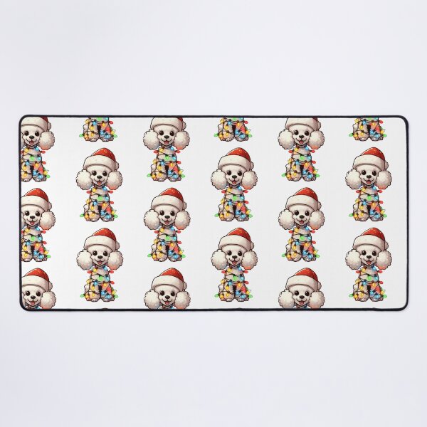 Item preview, Poodle Dog Christmas designed and sold by doodIllustrate.