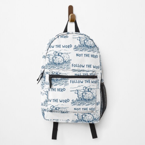 Item preview, Follow The Word Not The Herd designed and sold by Greenbacks.