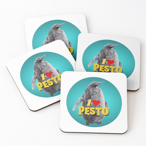 Item preview, Pesto Penguin T Shirt / Sticker designed and sold by Designsleashed.