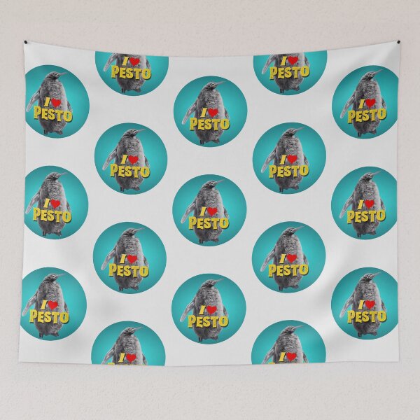 Item preview, Pesto Penguin T Shirt / Sticker designed and sold by Designsleashed.