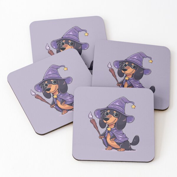 Item preview, Dachshund Wizard dog designed and sold by Atlantico54.