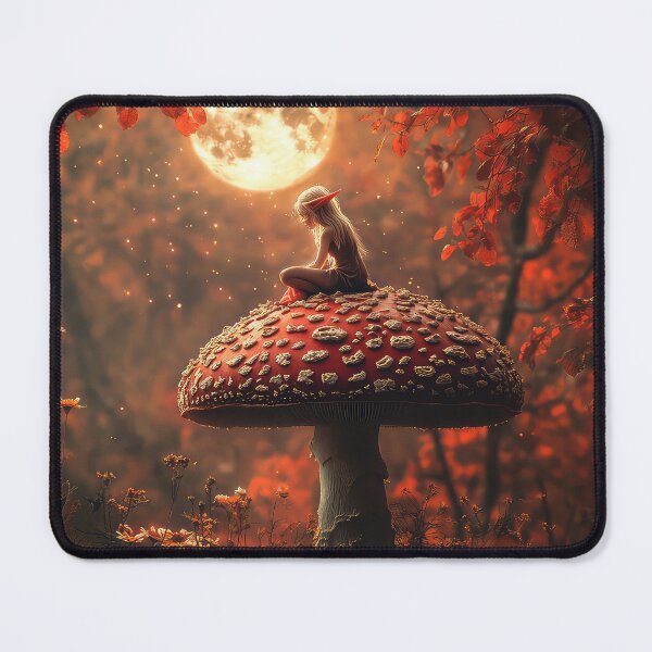 Item preview, Fairy sat on Mushroom designed and sold by thewandswant.
