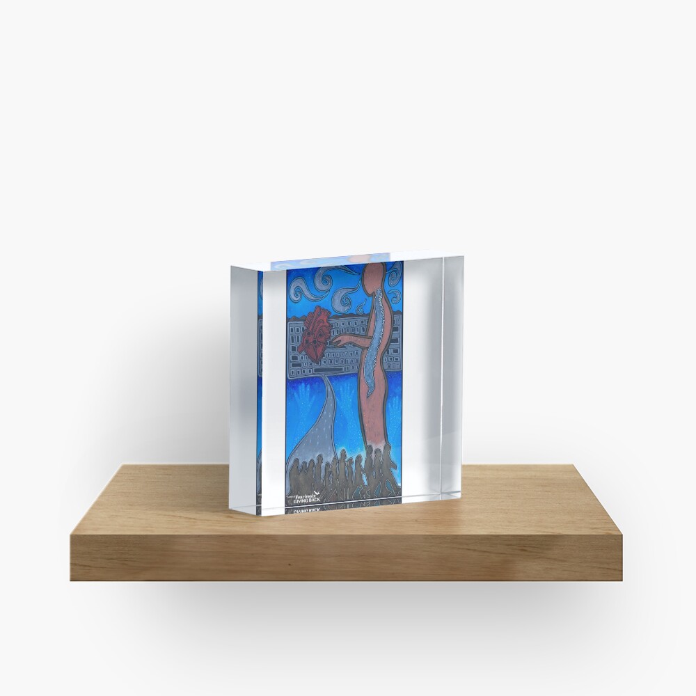 It's an Inside Job Acrylic Block