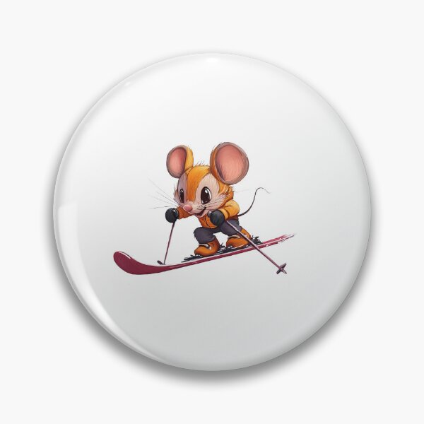 Item preview, Skiing mouse designed and sold by KingofClubs8.