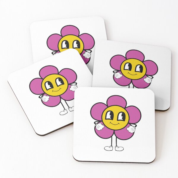 Item preview, Retro Flower with Face, Arms, and Legs - Pink designed and sold by MrsCreative1.
