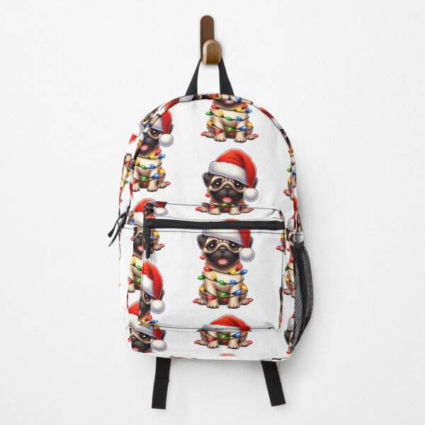 Item preview, Pug Dog Christmas designed and sold by doodIllustrate.