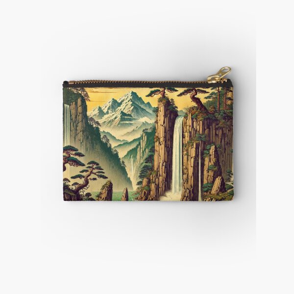 Item preview, Climbing Towards Gehy - A Contemporary Ukiyo-e Nature Landscape designed and sold by Kijiermono.