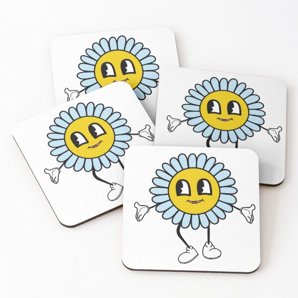 Item preview, Retro Flower with Smiling Face, Arms, and Legs - Pink designed and sold by MrsCreative1.