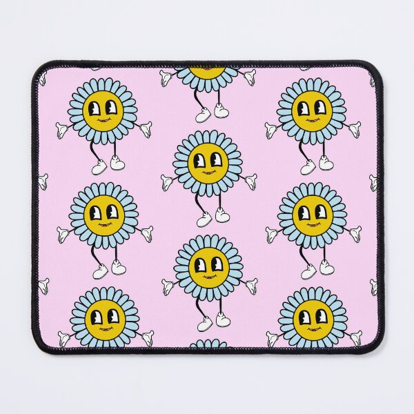 Item preview, Retro Flower with Smiling Face, Arms, and Legs - Pink designed and sold by MrsCreative1.