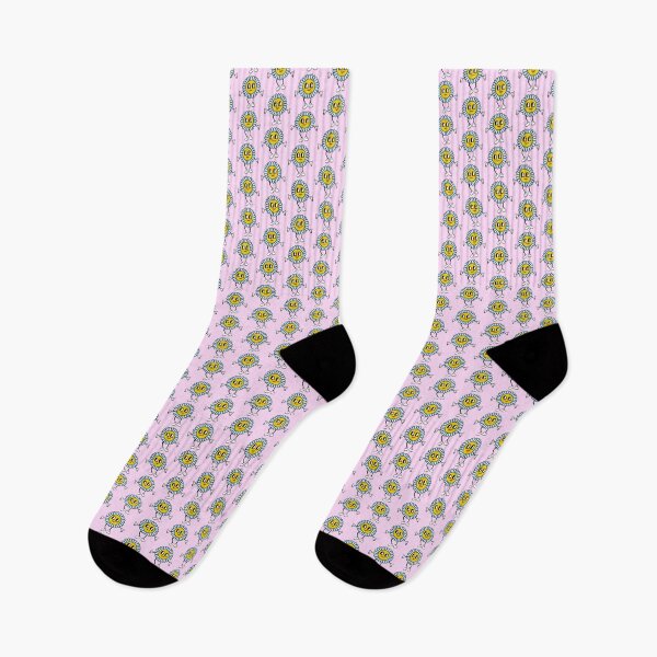 Item preview, Retro Flower with Smiling Face, Arms, and Legs - Pink designed and sold by MrsCreative1.